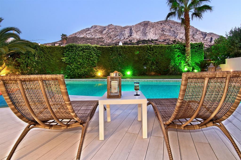 Luxury Villa Sea Melody Palaiá Fókaia المظهر الخارجي الصورة
