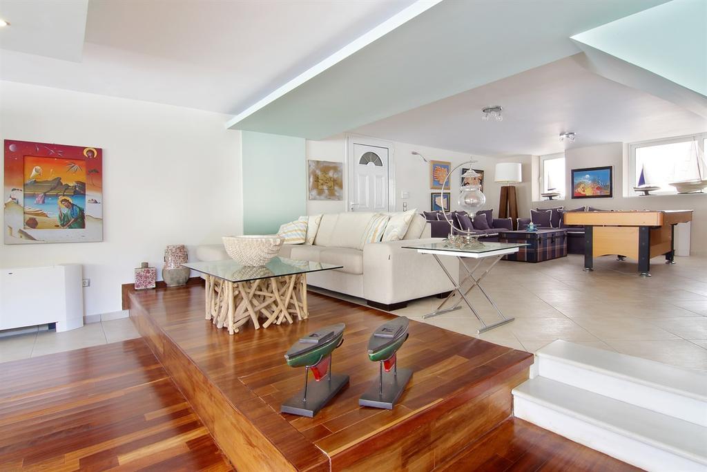 Luxury Villa Sea Melody Palaiá Fókaia المظهر الخارجي الصورة
