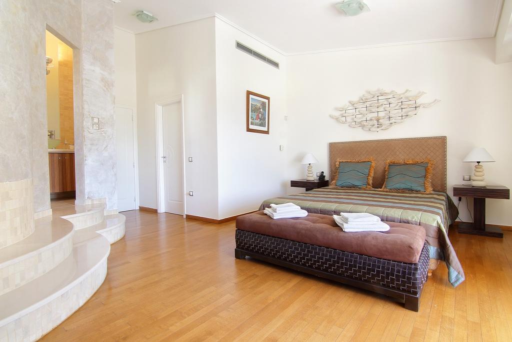 Luxury Villa Sea Melody Palaiá Fókaia المظهر الخارجي الصورة
