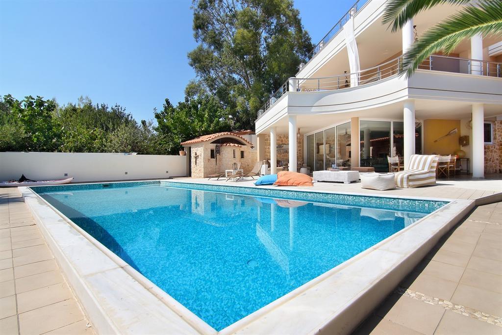 Luxury Villa Sea Melody Palaiá Fókaia المظهر الخارجي الصورة