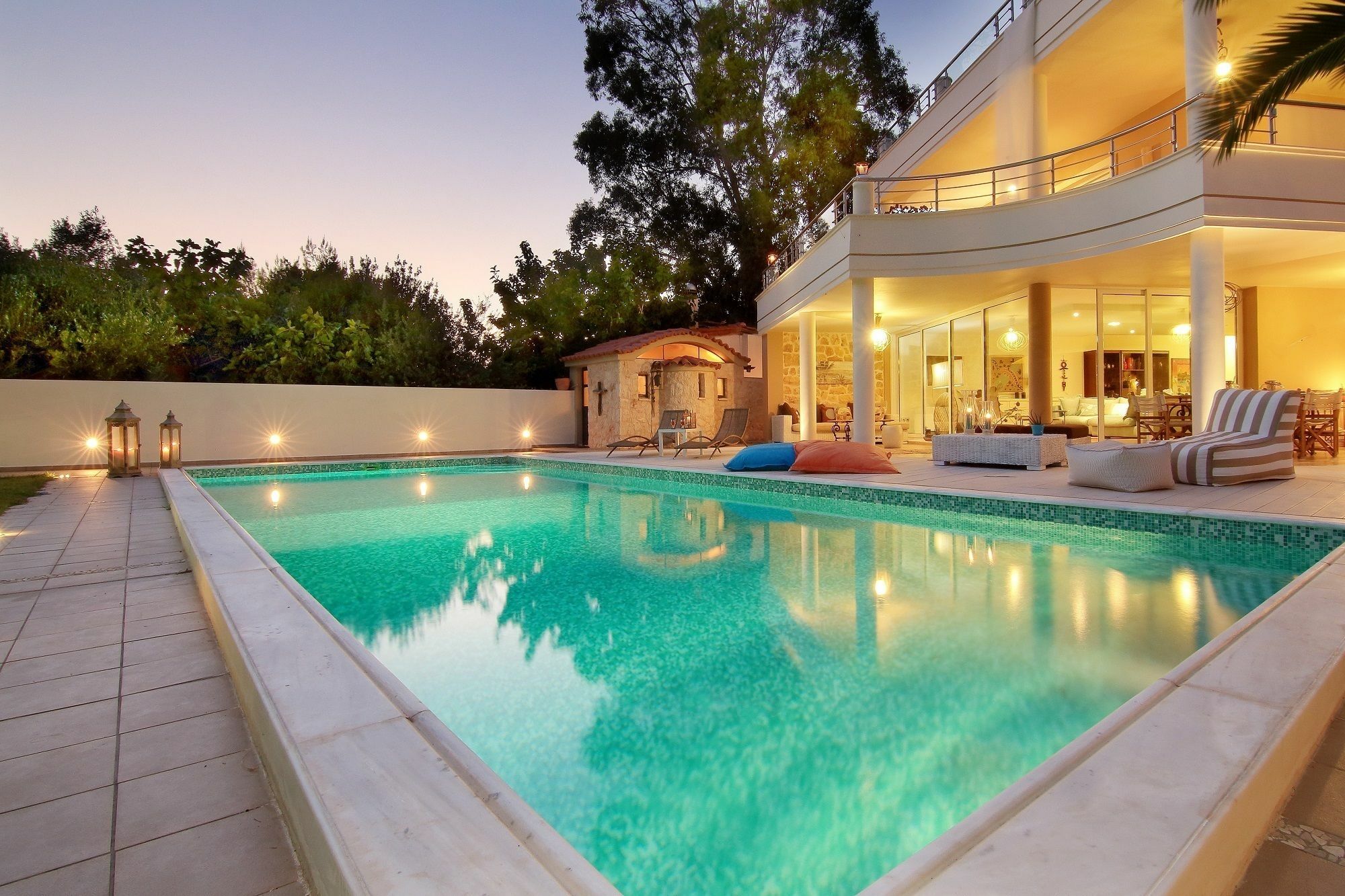 Luxury Villa Sea Melody Palaiá Fókaia المظهر الخارجي الصورة